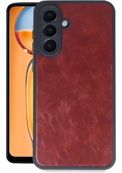 Samsung Galaxy A26 Kılıf Aras Deri Kapak - Bordo
