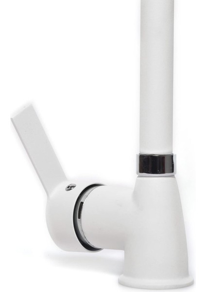 Beyaz Krom Armut Baston Eviye Bataryası Çeşmesi fiyatları