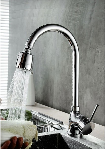 Mutfak Bataryası Musluğu Oynar Başlıklı Pirinç Malzeme