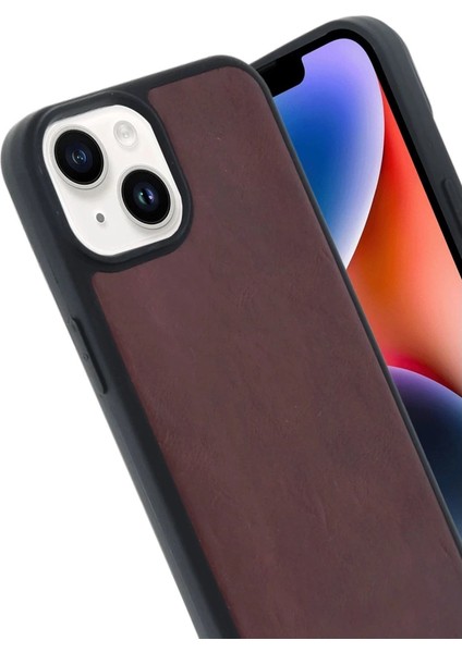 Iphone 15 Kılıf Aras Deri Kapak - Bordo fiyatları