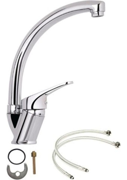 Vezir Mix Krom Uzun Kuğu Mutfak Eviye Bataryası 102 fırsatları