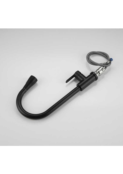 Siyah Spiralli Mutfak Evye Bataryası Çift Modlu Tasaruf Fonksiyonlu Mat Siyah Uzatmalı Eviye Musluk fırsatları