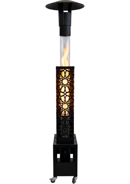 Kutulu Lazer Kesimli Pelet Soba