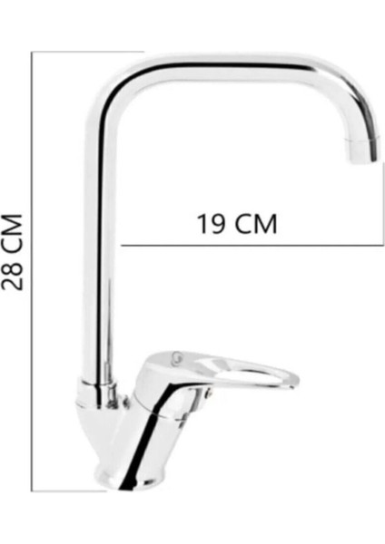 Köse Borulu Mutfak Eviye Bataryasi Çift Su Girişli fiyatları