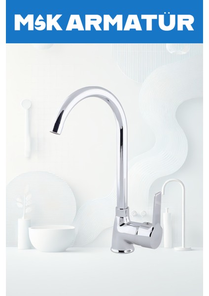 Krom Armut Baston Eviye Bataryası Çeşmesi fiyatları