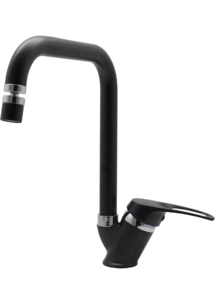 Siyah Krom Köşe Borulu Eviye Bataryası Mafsallı fiyatları