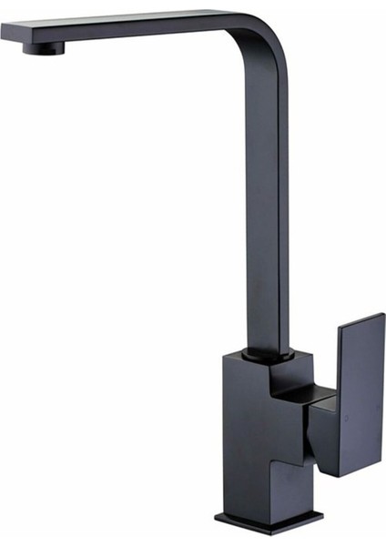 Mutfak Bataryası Siyah SUS304 Paslanmaz Çelik Mutfak Eviye Bataryası 360 Derece Dönebilen Boru fiyatları