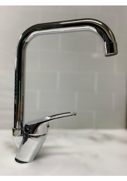 Krom Köşe Borulu Eviye Bataryası