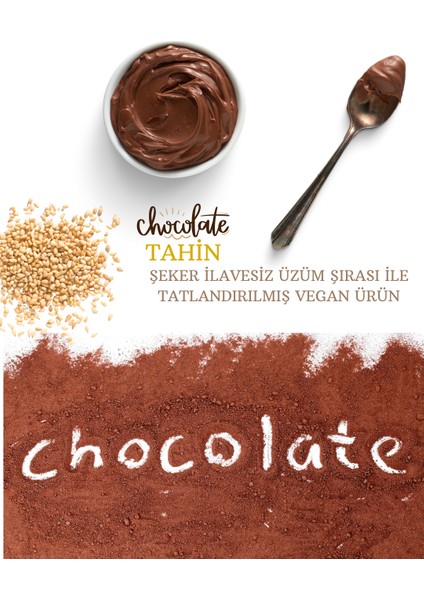 Çikolatalı Çiğ Susam Tahini 800 gr fırsatları