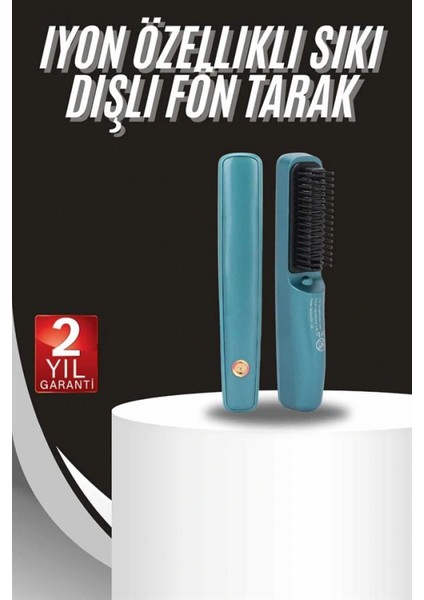 Ieg® Sıkı Dişli Fön Tarak Iyon Özelliği Saç Düzleştirici Tarak fiyatları