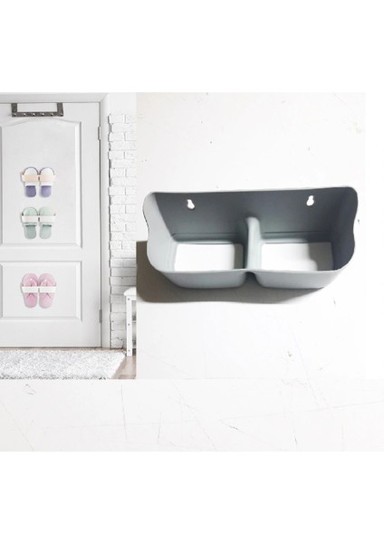 3 Adet Banyo Terlik Tutucu - Kapı Arkası Pratik Raf - Terlik Tutucu fiyatları