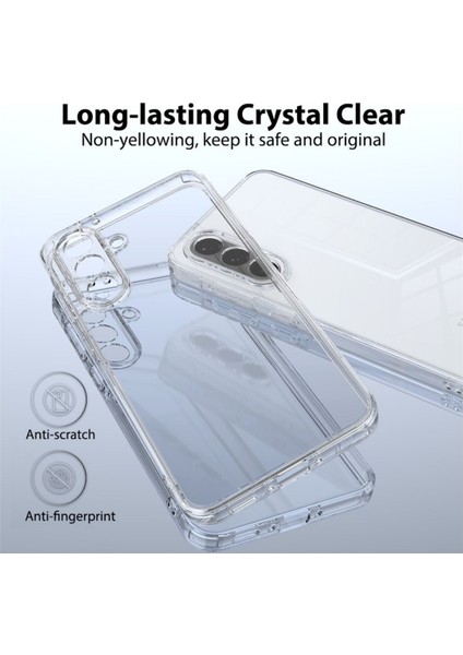 Samsung Galaxy A06 Uyumlu Silikon Kılıf - Pastel Renk Tonu Kamera Korumalı Esnek Kapak - Şeffaf fiyatları