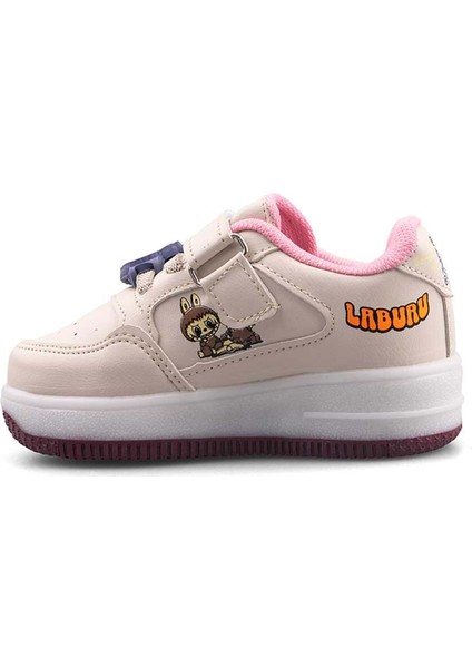 Laburu Işıklı Cırtlı Ortopedik Çocuk Spor - Krem - 24 fiyatları