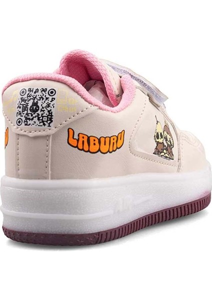 Laburu Işıklı Cırtlı Ortopedik Çocuk Spor - Krem - 24 modelleri