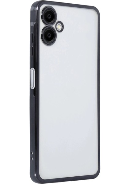 Samsung Galaxy A06 Kılıf Razer Lensli Silikon - Siyah