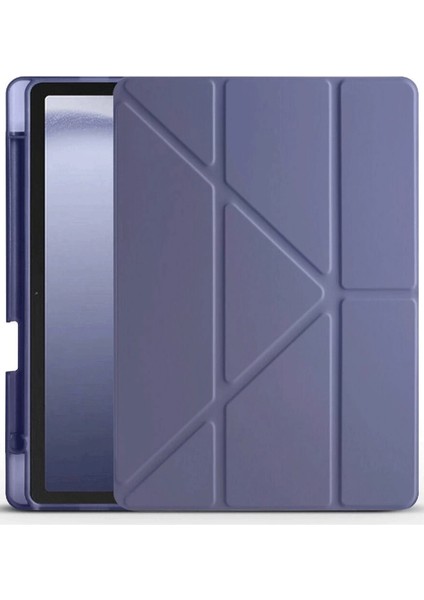 Xiaomi Redmi Pad Pro 12.1 Kılıf Kalemlikli Mars Tablet Kılıfı - Lila