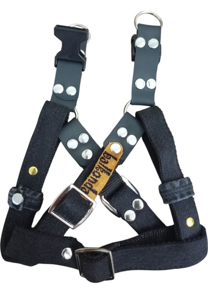 Köpek Göğüs Tasması Minik ve Küçük Irk Ayarlamalı Kolon Kordon & Kot Siyah fırsatları