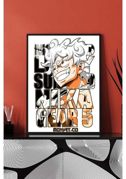 One Piece Tasarım Çerçeveli Metal Poster Tablo fiyatları