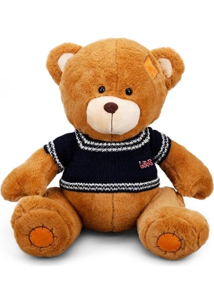 Oturan Kazaklı Peluş Ayı 42 Cm. fiyatları