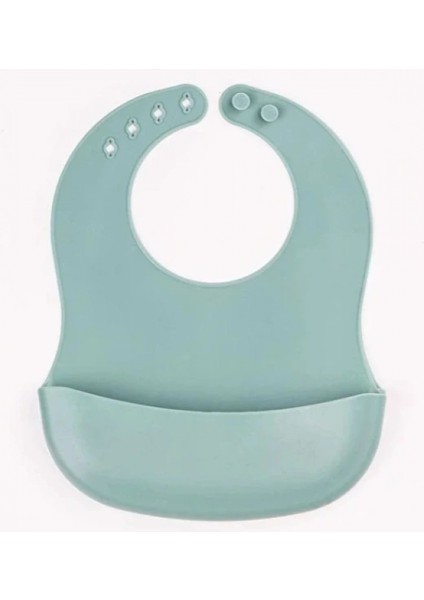 Ieg® Yeşil 3’lü Silikon Yemek Seti – Önlük + Diş Kaşıyıcılı Kaşık + Vakumlu Tabak modelleri