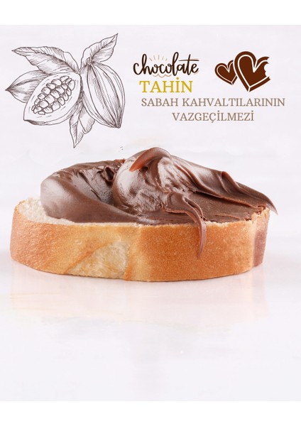 Çikolatalı Çiğ Susam Tahini 500 gr x 2 Adet fiyatları