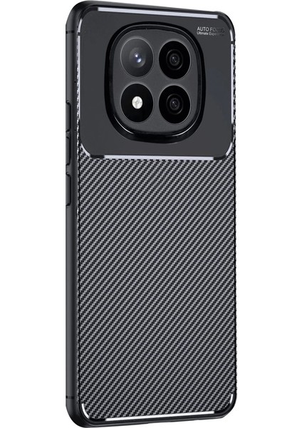 Xiaomi Redmi Note 14 Pro 4g Kılıf Auto Focus Karbon Kapak - Siyah fiyatları