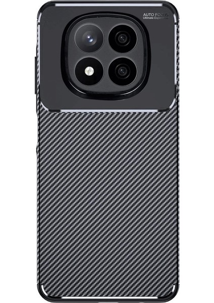 Xiaomi Redmi Note 14 Pro 4g Kılıf Auto Focus Karbon Kapak - Siyah modelleri