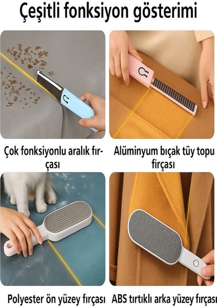 Mucize Fırça! Yeni Nesil Tüy Toplama Fırçası 4’ü 1 Arada fırsatları