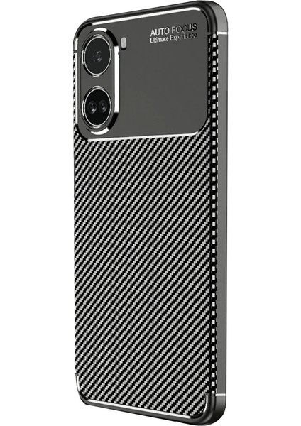 Xiaomi Poco X7 Pro Kılıf Auto Focus Karbon Kapak - Siyah fiyatları