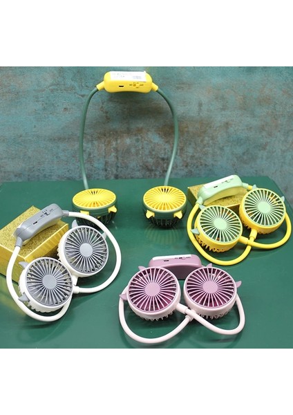 Buğz Kuromi Şarjlı Boyun Fanı Vantilatör 2 Kademeli ALK2687