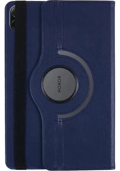Huawei Honor Pad X8A Kılıf 360 Tablet Deri Kılıf - Lacivert
