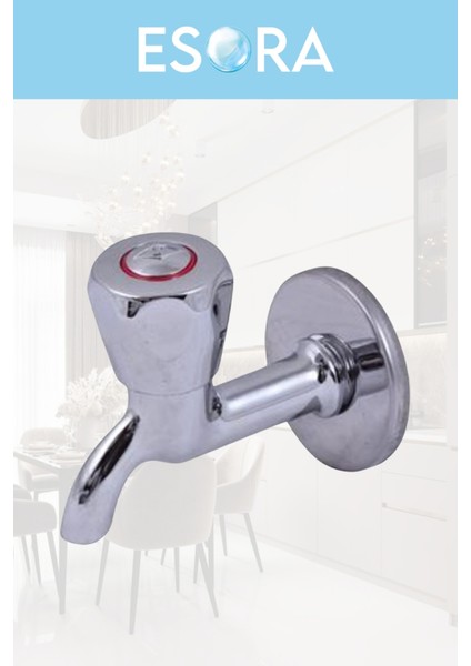 Krom Pirinç Volonlu Wc Musluğu