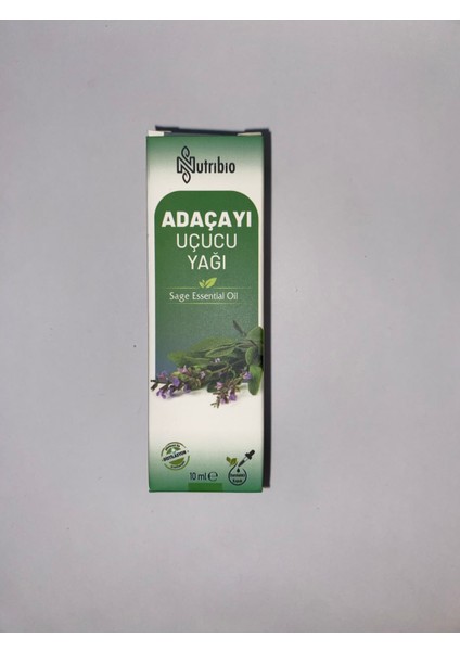 Soğuk Sıkım Adaçayı Uçuçu Yağı 10ML