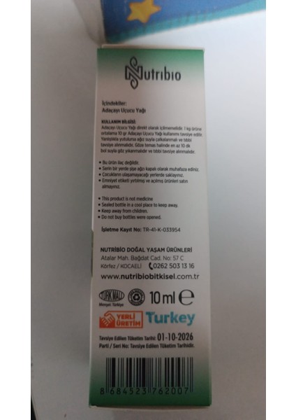 Soğuk Sıkım Adaçayı Uçuçu Yağı 10ML fiyatları