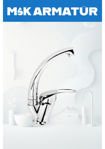 Krom Robot Duş Seti Eviye Lavabo Banyo Bataryası 4 Lü Set modelleri