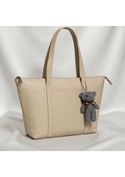 Charm Detaylı Günlük Kadın Kol ve Omuz Çantası