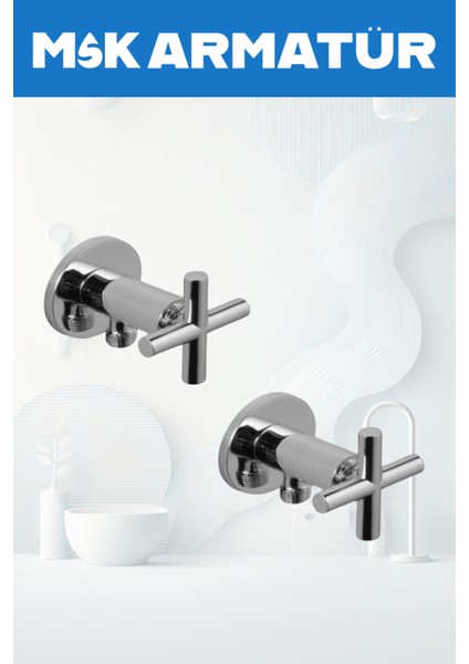 Krom Lüx Koç Taharet Musluğu