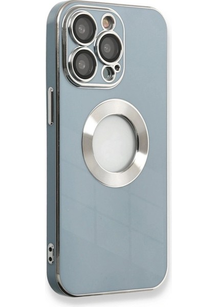 Ieg iPhone 13 Pro Max Kılıf Store Silikon - Sierra Blue