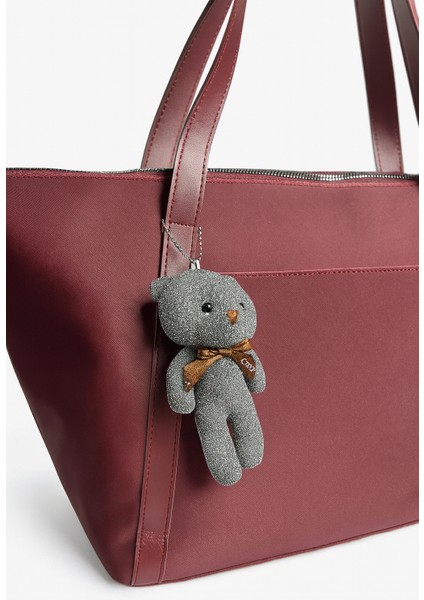 Charm Detaylı Günlük Kadın Kol ve Omuz Çantası modelleri