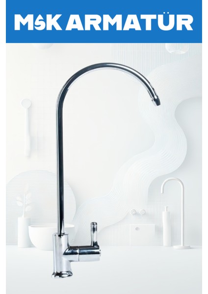 Krom Arıtma Musluğu Çeşmesi