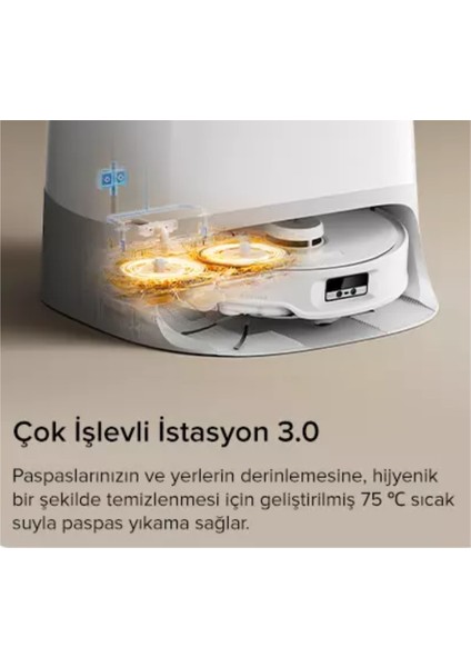 Qrevo Curv 5A1 Çöp Istasyonlu Akıllı Robot Süpürge+ Fakir Sun Dijital Bluetooth Vücut Analiz Baskülü modelleri