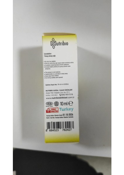 Soğuk Sıkım Ylang Yağı 10ML fiyatları