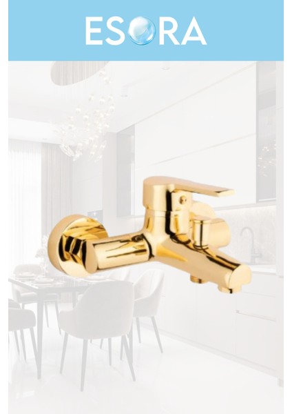 Gold Kare Robot Duş Seti , Banyo Bataryası 2’li Set modelleri