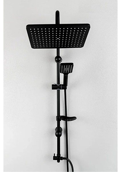 Siyah Dolina Robot Yağmurlama Tepe Duş Seti 2 Fonksiyonlu Yeni Nesil Duş Başlığı Seti fiyatları