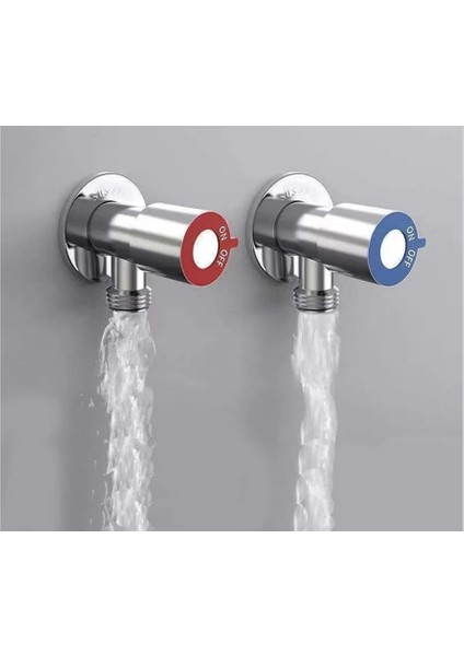 Inox Taharet Musluğu 2 Li