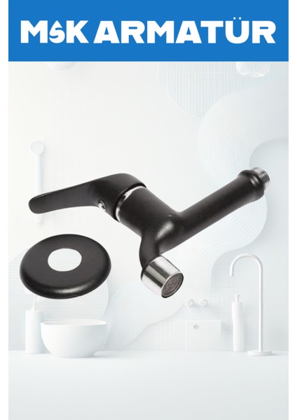 Siyah Krom Aç Kapa Wc Lüx Musluk fiyatları