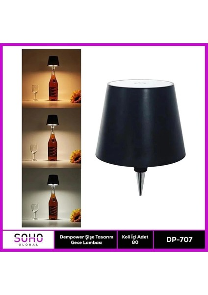 Buğz Dempower Şişe Tasarımlı Gece Lambası fiyatları
