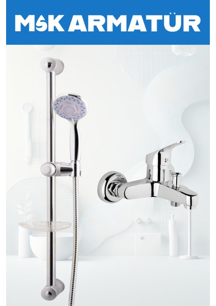 Banyo Bataryası Sürgülü Duş Sistemi