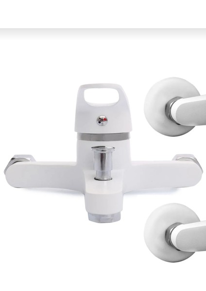 Beyaz Krom Mix Banyo Bataryası fiyatları