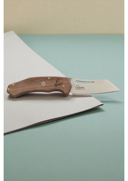 Çakı Geyikli Isme Özel Outdoor El Yapımı Hediyelik Kamp Bıçağı fırsatları